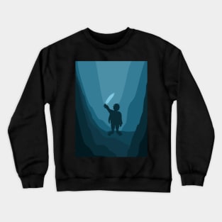 Bilbo found his courage - Artprint Crewneck Sweatshirt